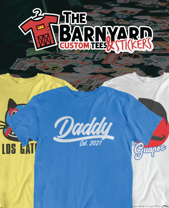 contact The Banryard Tees 